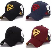 Бейсболка Супермена, бейсбол, Дальнобойщик, новая мода, Супергерой DC Comics, гольф, регулируемые спортивные шапки