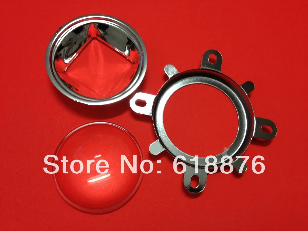 

Free shipping 44mm Lens + Reflector Collimator + Fixed bracket For 20W 30W 50W 70W 100W 120w LED