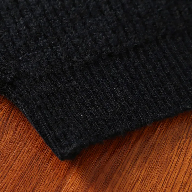 4Colors Heavy-Knit Sweater Men Pullovers Thick Winter Warm Sweater Jumpers Women Autumn Male Female Dress knitwear Plus size 4XL-07