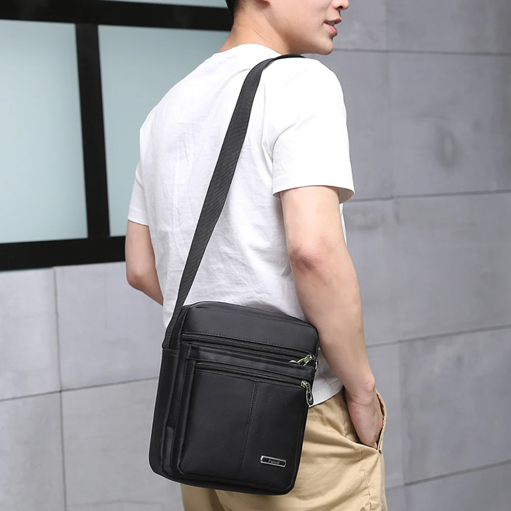 Beste Merk Casual Mannen Tas Zakelijke Schoudertas Oxford Mannen Handtas Voor Mannen Ontwerp Crossbody Tas Voor Ipad Messenger Bag Mode