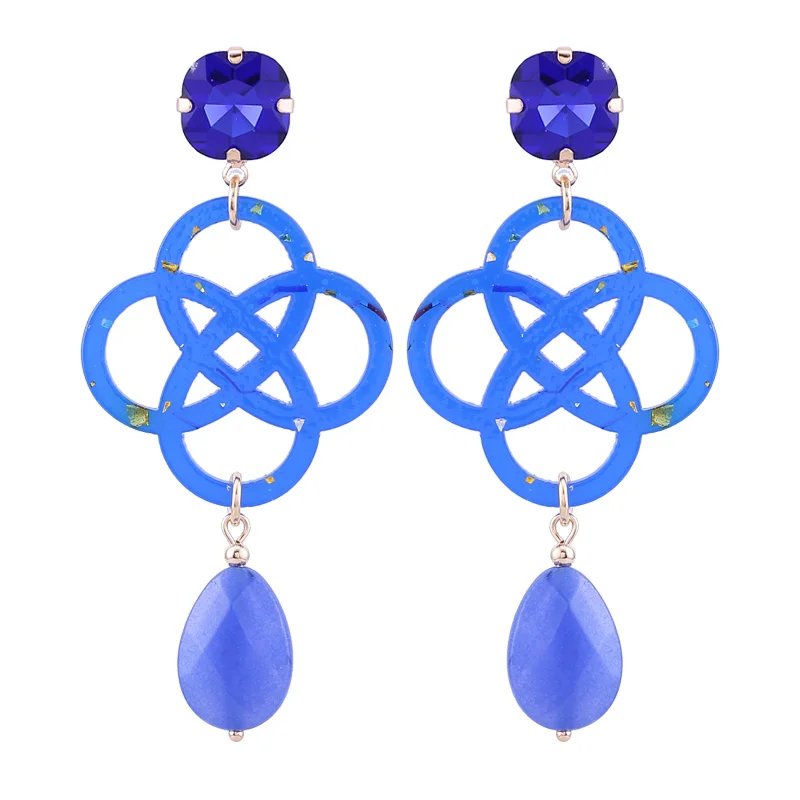 Drop earrings for woman fashion Jewelry Oorbellen (12)