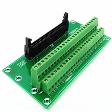 IDC50 2×25 Pins 0.1″ Male Header Breakout Board, Terminal Block, Connector.