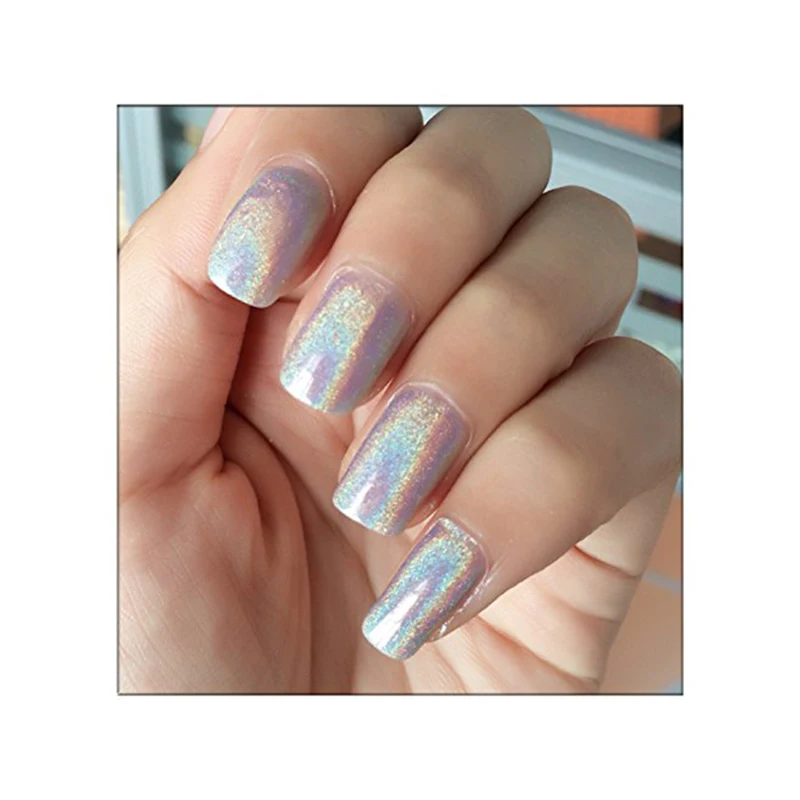 New 3g Laser Silver Shiny Powder Magic Mirror Dust Nail Laser Silver Shiny Nail Glitter Powder5
