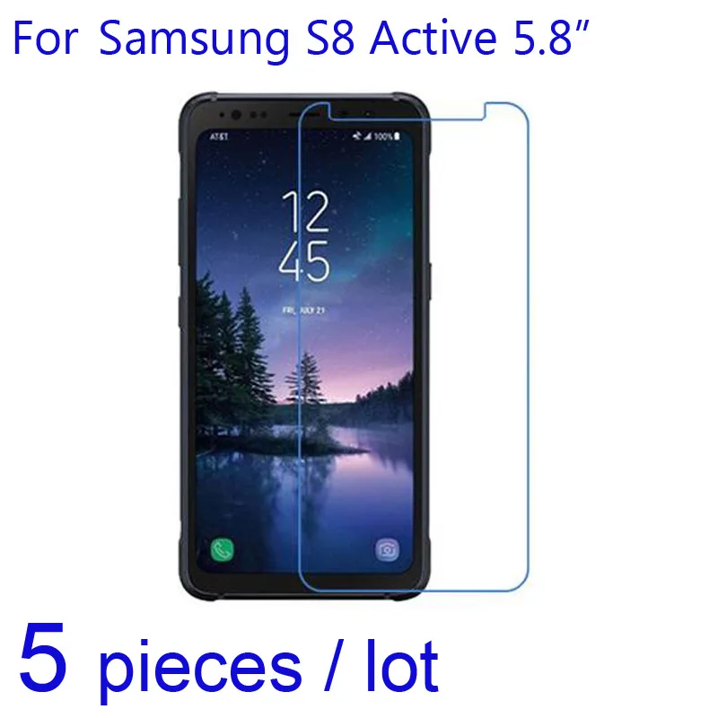 

5pcs Soft Screen Protectors Clear/Matte/Nano Anti-Explosion Protective Film for Samsung Galaxy S8 Active SM-G892A LCD (Not S8)