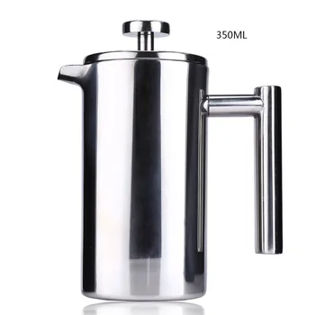 

1pcs 350ML Stainless Steel Insulated Coffee Tea Maker with Filter Double Wall Safety,Keep your coffee or tea warm,safer to use