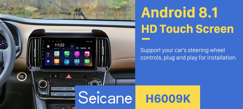 Cheap Seicane Android 8.1 Car GPS Navi Unit Player for 2018 Hyundai IX35 9 inch Radio Steering Wheel Control Mirror Link 0