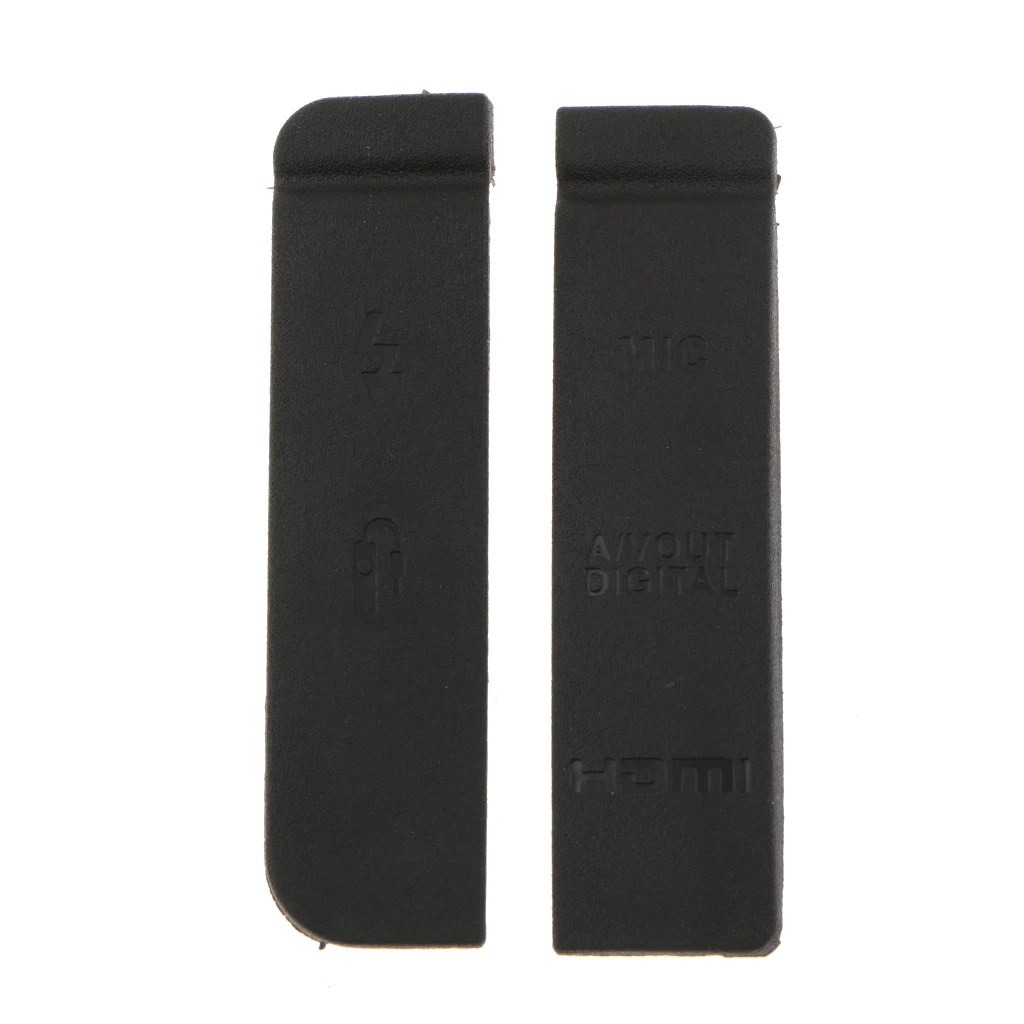Rubber Cover Set for Canon EOS 7D USB Interface Cap AV OUT MIC HDMI Door Lid High Elasticity Plastic Material