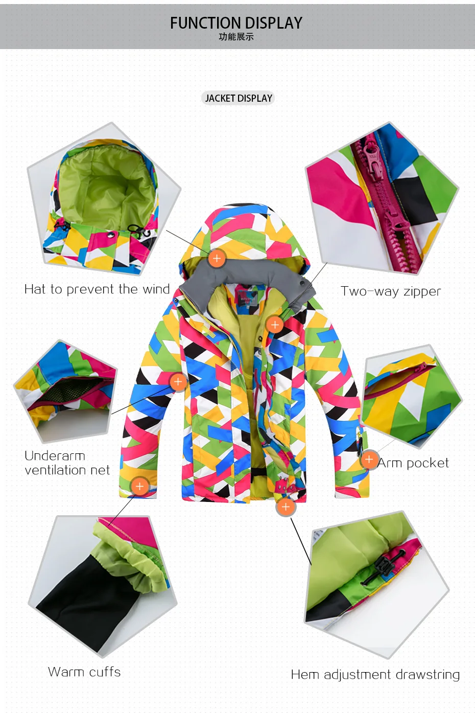 de vento à prova dwindproof água colorido