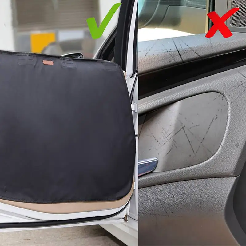 1 Pair Pet Car Door Protector Cover Waterproof Dog Car Door Cover