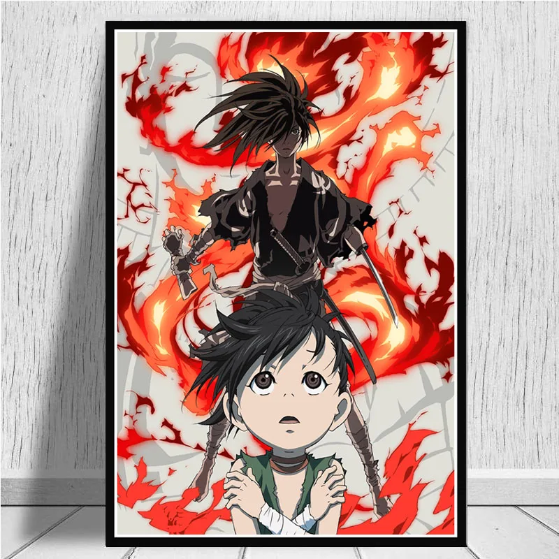 Dororo аниме Hyakkimaru Японский Аниме Комикс детские рисунки постер и принты искусство