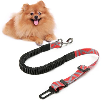 

Pets Dog Car Seat Belt Elastic Pet Car Vehical Safety Leash Retractable Rope For Dog Pet Outdoor Car Supplies