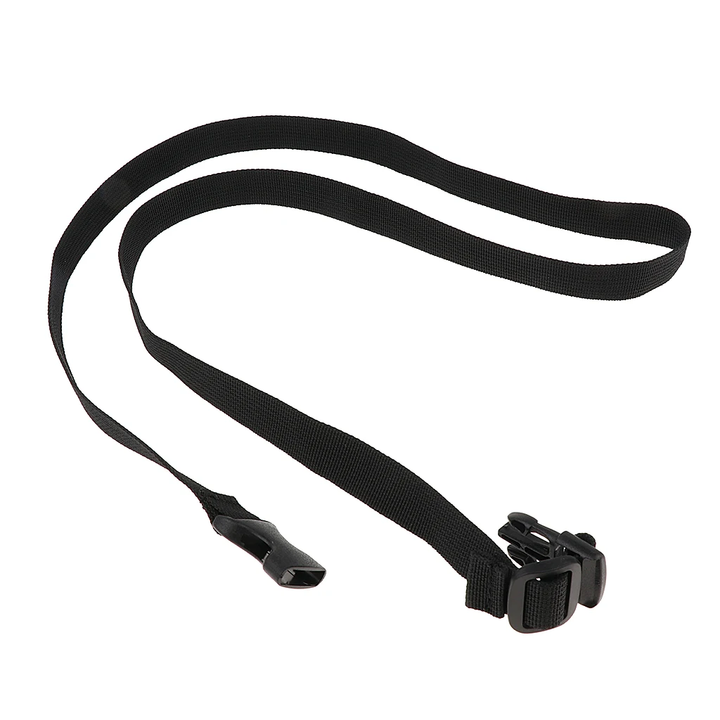 Replacement Rock Climbing Chalk Bag Adjustable Nylon Waist Belt Strap with Clip Buckle 118 x 1.8cm