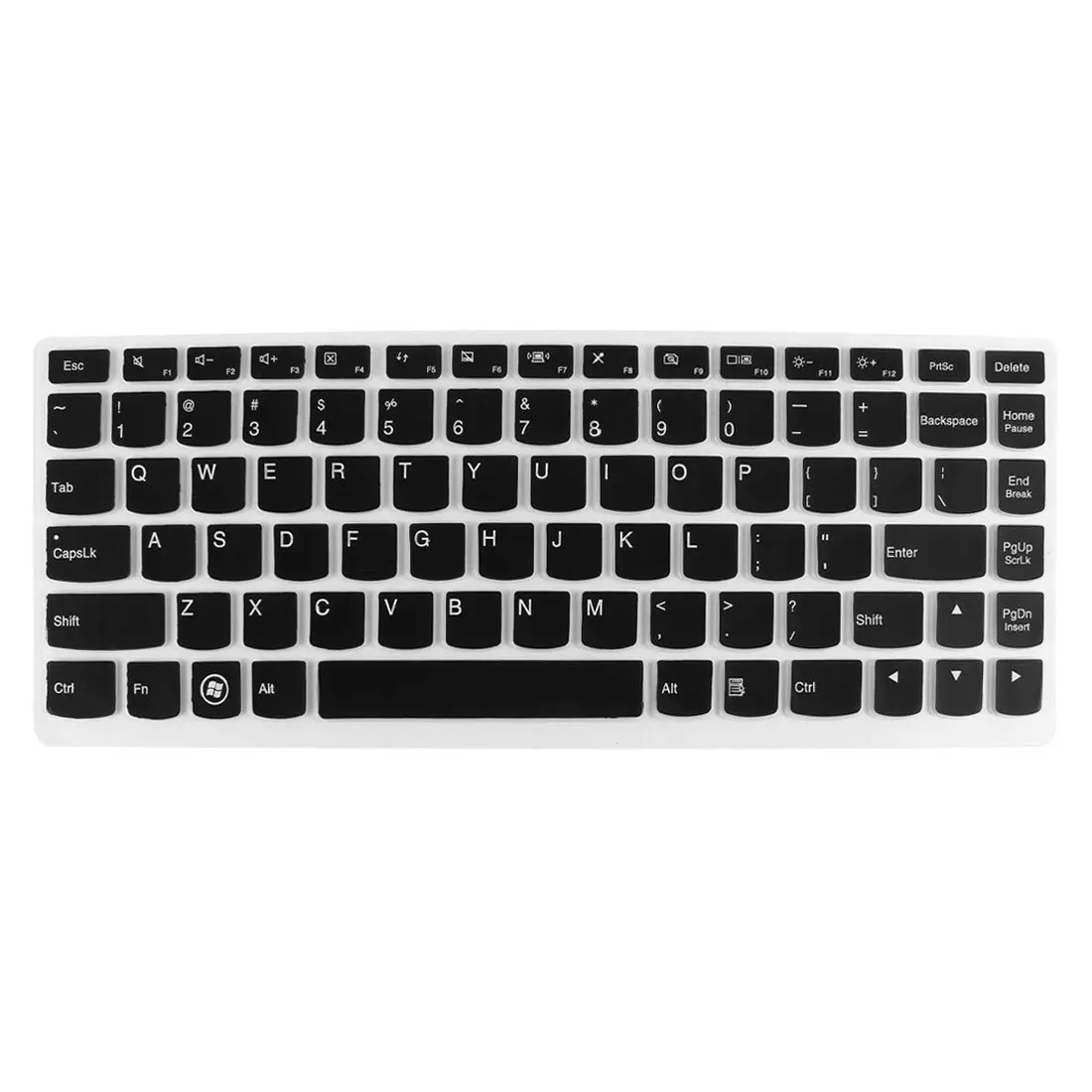 5 шт./лот Клавиатура ноутбука протектор Плёнки черный прозрачный для Lenovo u400/Йога 13