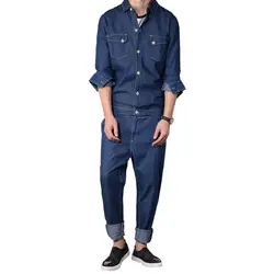 Mcikkny модный мужской джинсовый комбинезон в стиле хип-хоп, потертый джинсовый комбинезон, уличная одежда, комбинезон для мужчин, брюки на