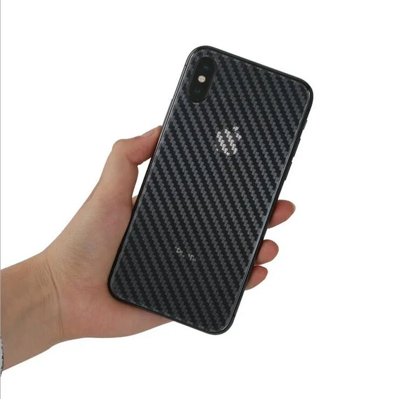 5 шт. защитная пленка из углеродного волокна для iphone XR XS X Max|Защитные стёкла и