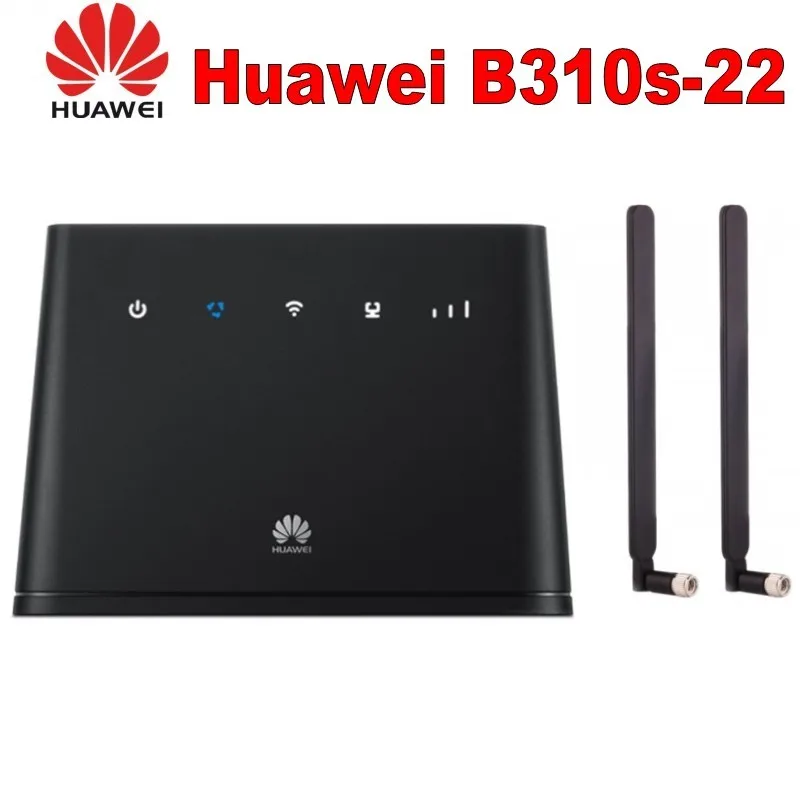 Разблокированный HUAWEI B310 B310s-22 LTE CPE 3g 4G WiFi модем маршрутизатор 112 Мбит/с беспроводной шлюз плюс антенна