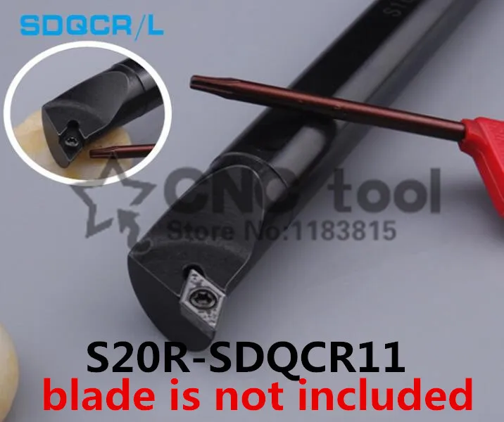 

S20R-SDQCR11/ S20R-SDQCL11 держатель внутреннего токарного инструмента, держатель токарного станка с ЧПУ, держатель режущего инструмента, внутренний расточной инструмент