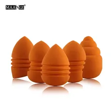 MAANGE 5 шт Макияж Фонд смешивания губчатый смеситель косметические спонжи порошок maquiagem Профессиональный полный Красота держатель губки