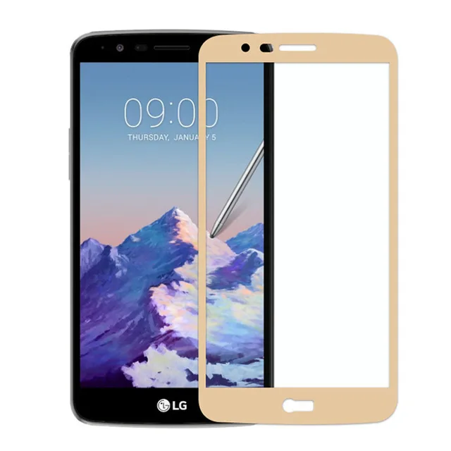 3D закаленное стекло для LG K8 2017 полное покрытие 9H защитная пленка