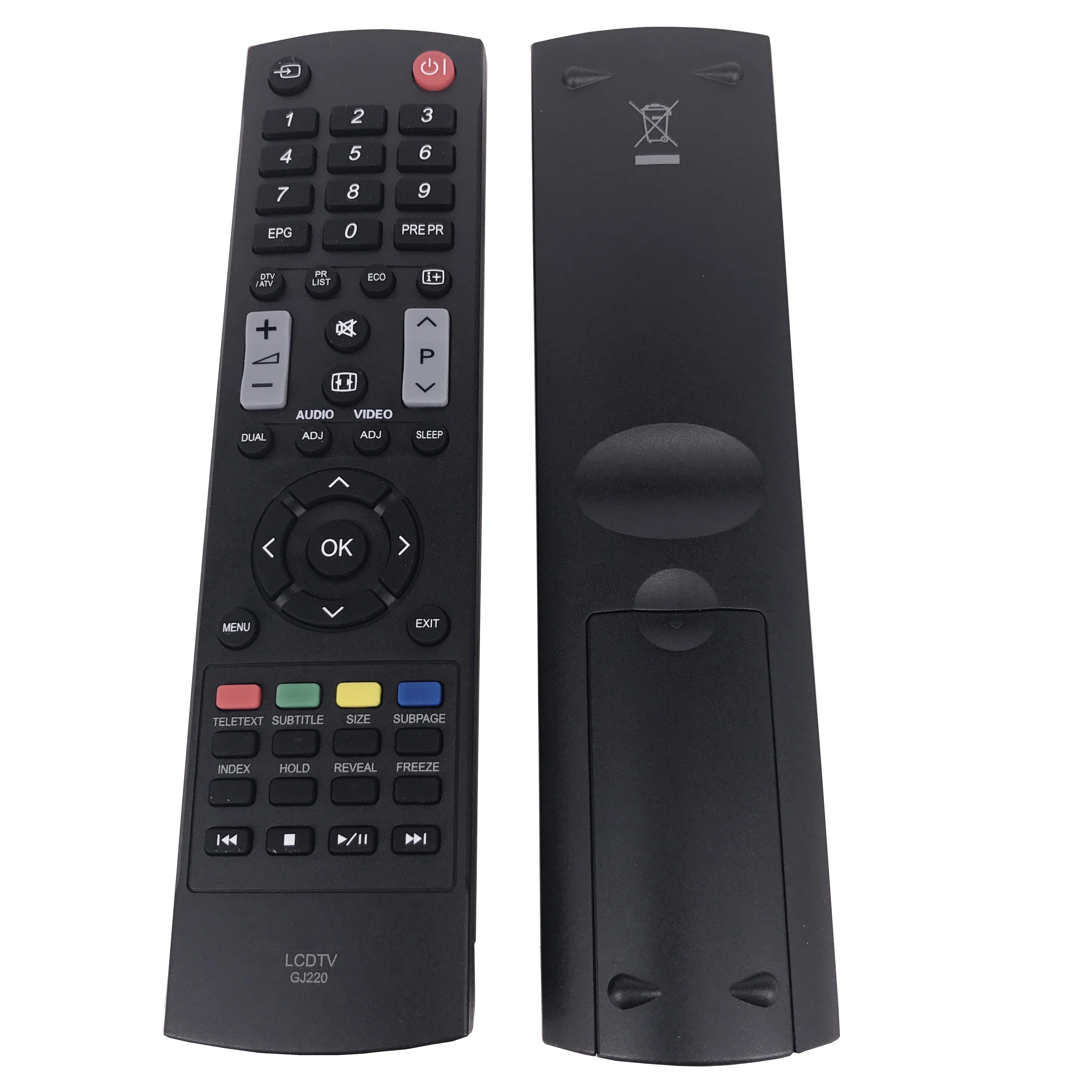 Telecomando Di Ricambio GJ220 per Sharp Aquos TV LC-19LE320E-BK LC