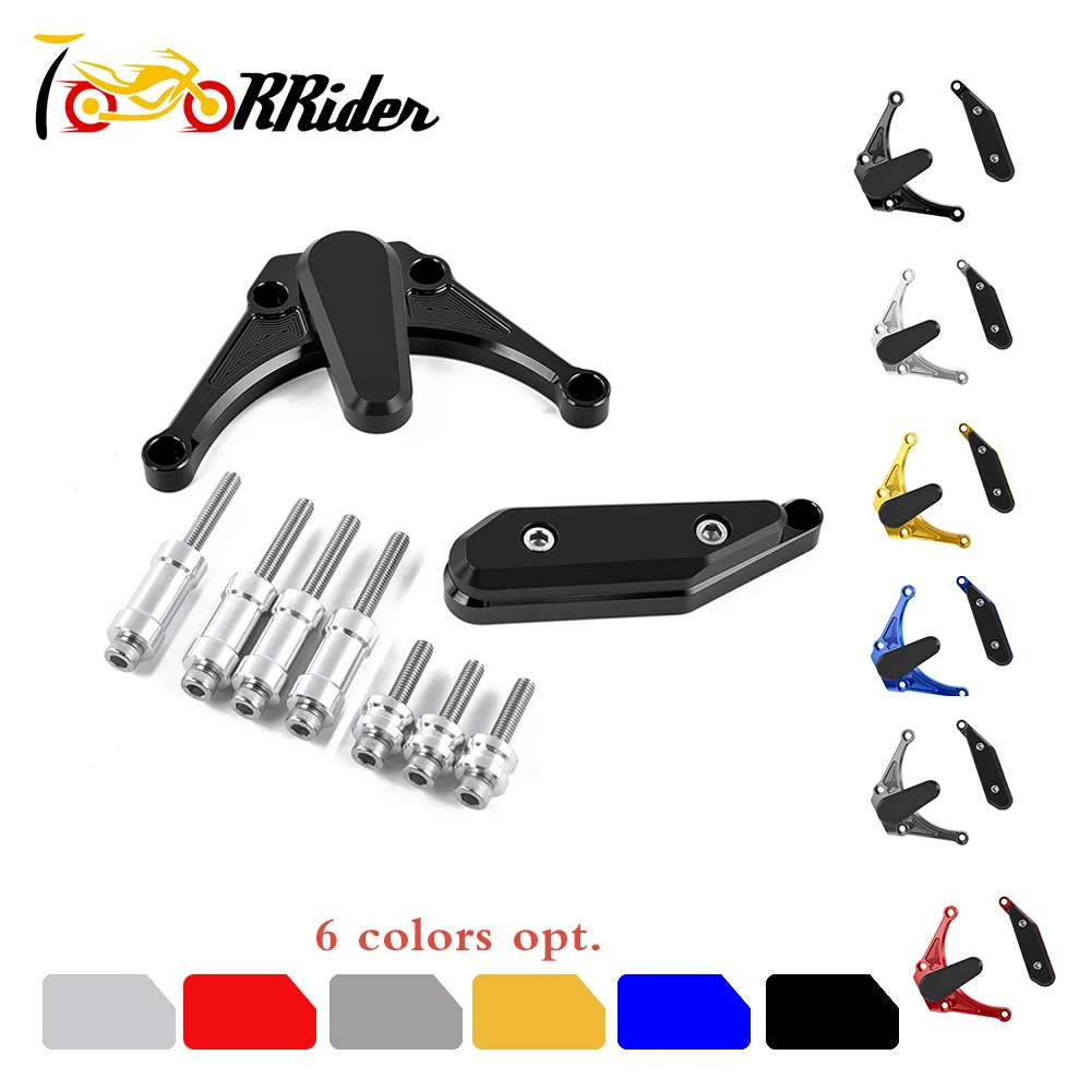 

1Set Engine Cover Guard Crash Slider Pad with Mounting Bolts for 2009-2014 Yamaha YZF R1 YZF-R1 YZFR1 YZF-1000 YZF1000 YZF 1000