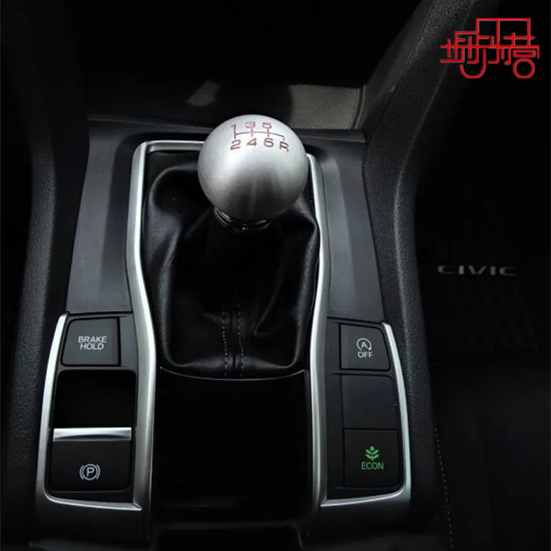 SPSLD автомобильные аксессуары ручка переключения передач 5/6 скорость автомобиля руководство сферическая ручка двери переключения передач для Honda Civic FIT CITY