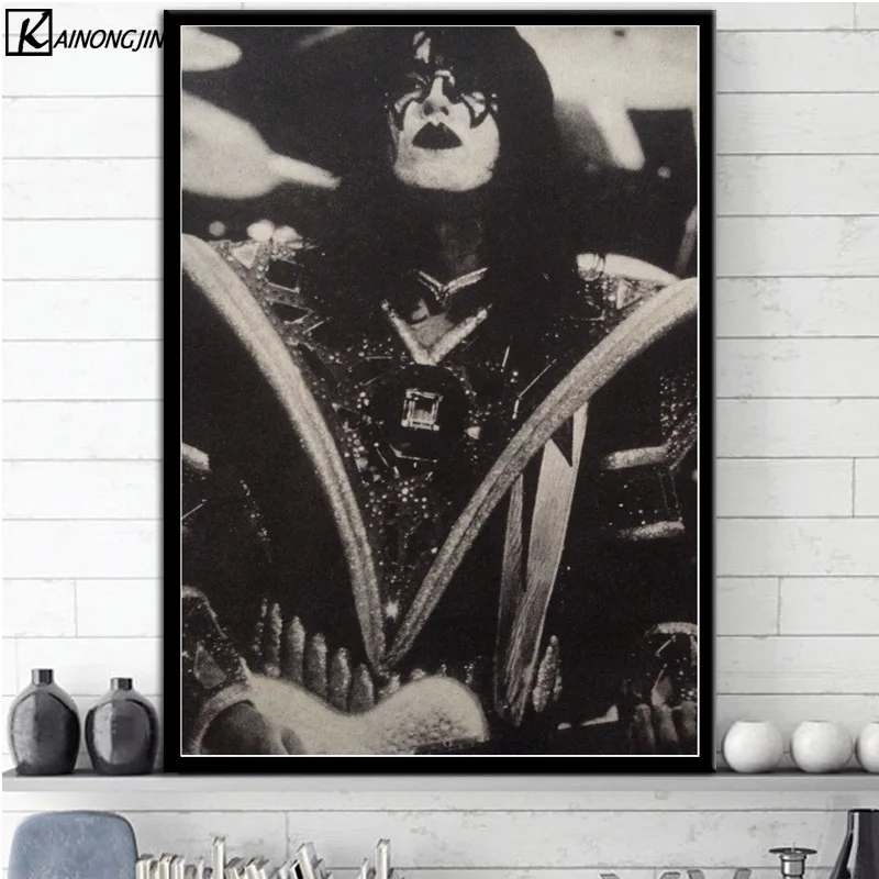 Постер Kiss Band плакаты и принты холст настенная живопись картина для гостиной