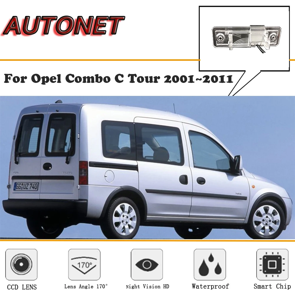 AUTONET камера заднего вида для Opel Combo C Tour 2001~ 2011 CCD/ночное видение/камера заднего вида/камера резервного копирования/камера номерного знака
