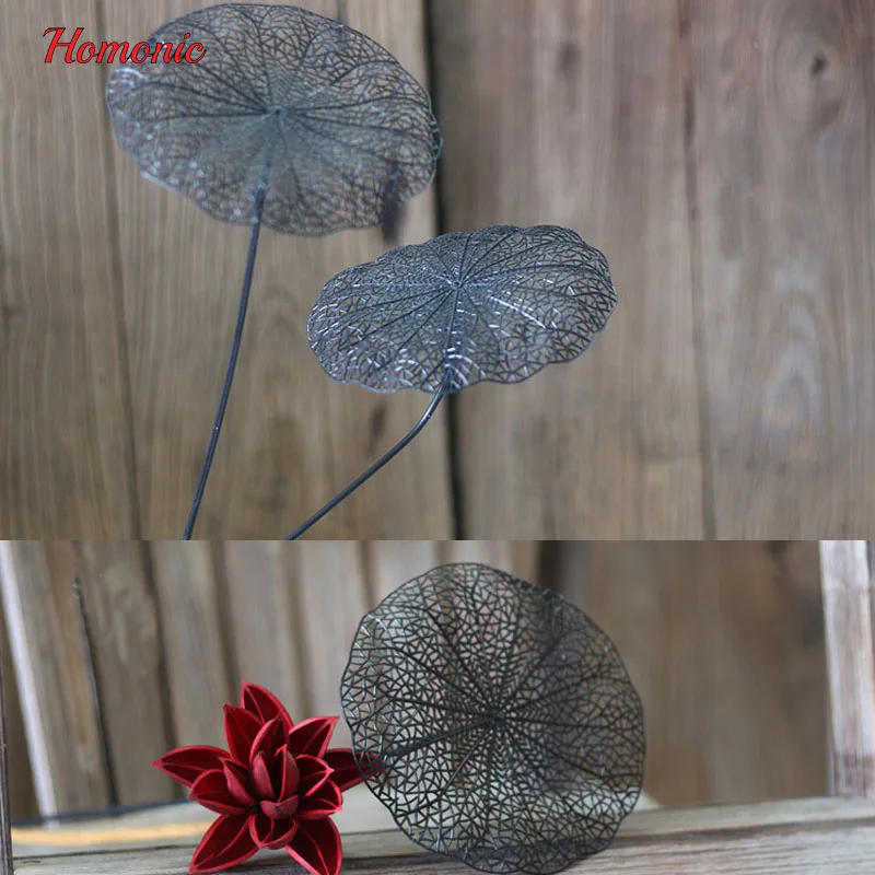 One-Piece-Simulation-Hollow-Lotus-Leaf-Polythene-Leaf-Flower-Arrangement-Material-Home-Decoraiton-Shooting-Props