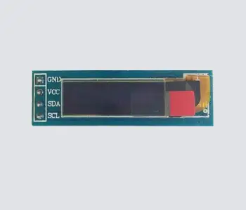 

0.69 inch 4P White OLED Module SSD1306 Drive IC 96*16 IIC Interface