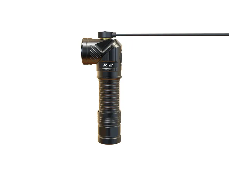  Rechargeable Flashlight Rofis R2 lamp XM-L2 U3 LED max. 700LM adjustable light torch bicycle head l - 32863167772