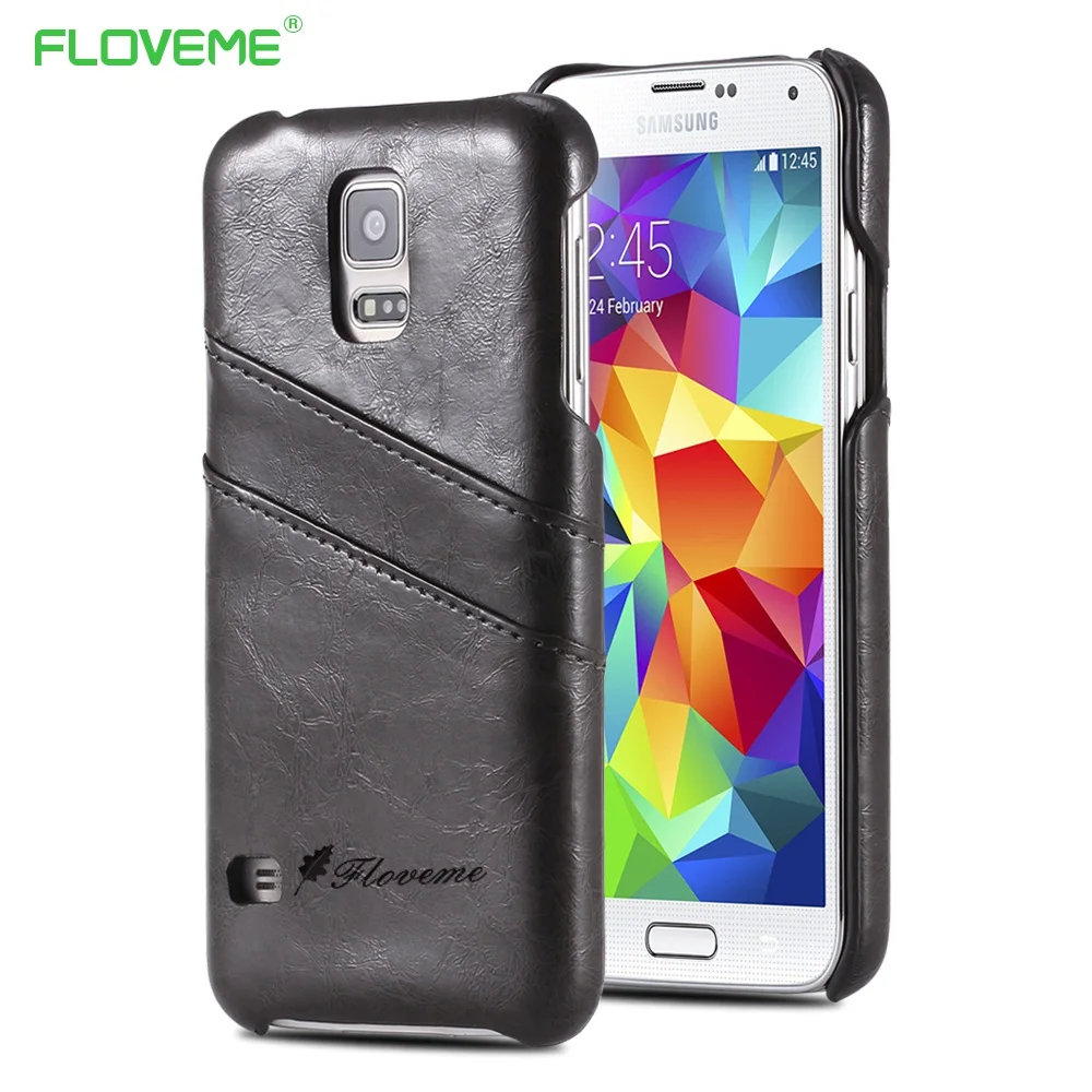 

FLOVEME PU Leather Case For Samsung Galaxy S5 S6 S7 Edge S8 Plus Luxury Cases For Samsung Galaxy Note 5 4 Card Slot Cover Coque