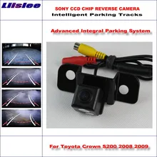 Liislee Dynamic Guidance Rear Camera For Toyota Crown S200 2008 2009 / 580 TV Lines HD 860 Pixels Parking Intelligentized liislee dynamic guidance rear camera for toyota ist urban cruiser 2007 2016 hd 860 pixels parking intelligentized