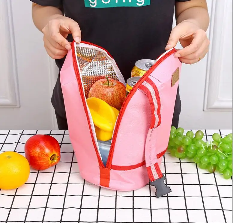 PQ229 23*26cm Lunch box tote lunch box primary school students lunch