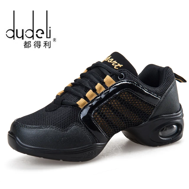 Comprar Zapatos de baile para mujer con suela exterior blanda aliento Salsa  moderno Hip Hop Jazz aliento profesores zapatillas de baile señoras  deportes EU34-44