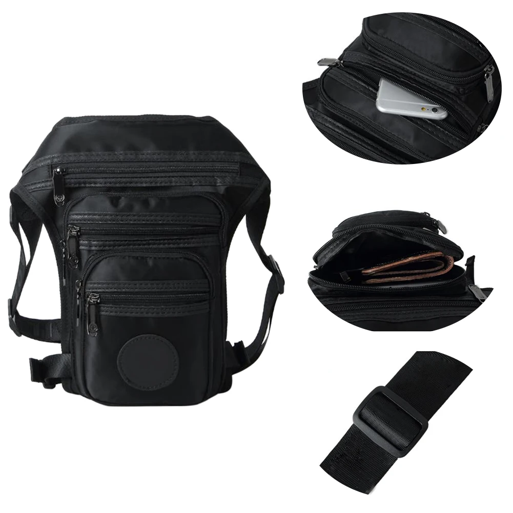 

Men Anti Wrinkle Running Waterproof Waist Pouch Leg Bag Elasticity Fashion Sport Double Layer Multifunctional Thigh Packet