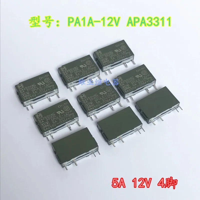 PA1a-12V реле APA3312 5A 4PIN | Обустройство дома