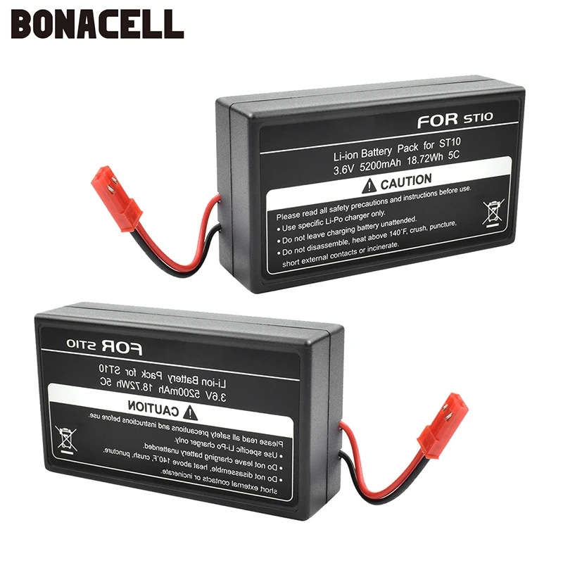 Batcool 3 6 V 5200mAh YP лопасти для Yuneec ST10 литиевая батарея RC Дрон аккумуляторная