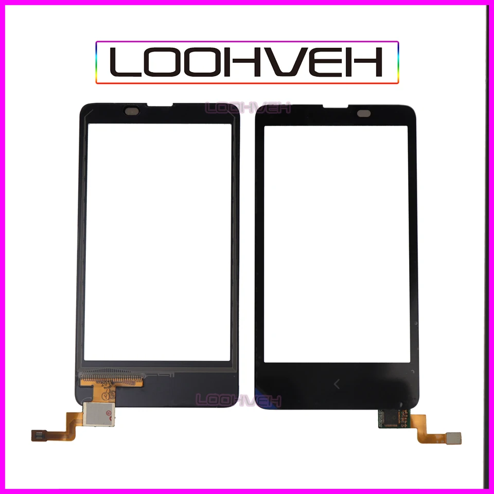 50Pcs/lot 4.0&quot for Nokia Lumia X Dual SIM A110 RM-980 Touch Screen Digitizer Front Glass Lens Sensor Panel High Quality | Мобильные