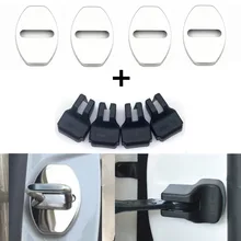 8 шт. крышка дверного замка автомобиля-Стайлинг чехол для Volkswagen VW Golf 7 mk7 Skoda Octavia A7 Jetta Golf 6 Tiguan POLO Golf 5