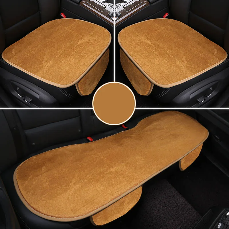 Winter Plush Car Seat Cover Cushion For Volvo C30 S40 S60L V40 V60 XC60