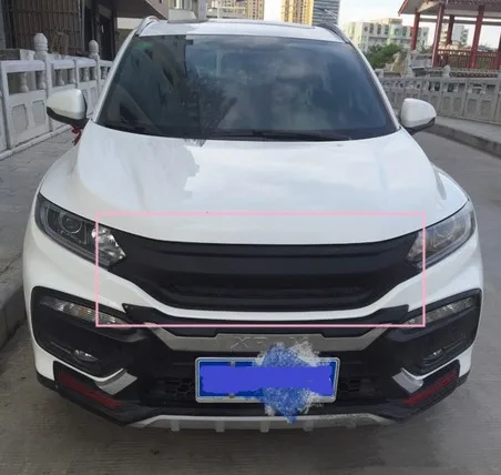 Черная смола передняя решетка сотовая сетка Nodified заменить Подходит для Honda XRV-17