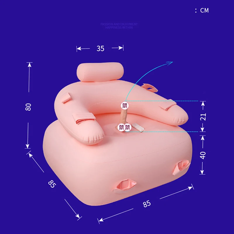 Inflatable sofa Female masturbation For women Erotic Sex Furniture Sexy Bed Adult Couples Games Stimulate Sex Toys free shipping
