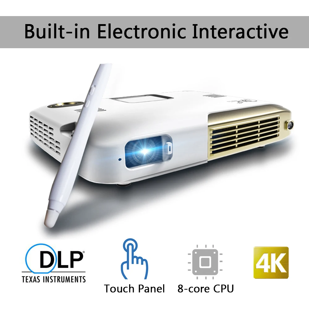 Portable LED 1080P Projectors Full HD Pico Projector with