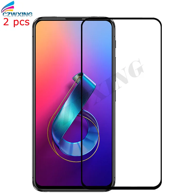 

For ASUS ZS630KL Glass Asus Zenfone 6 ZS630KL Tempered Glass For Asus ZS630KL Zenfone6 ZS 630KL I01WD 6Z 2019 Screen Protector