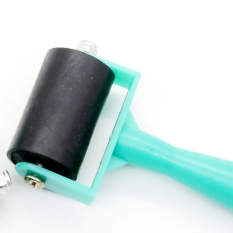 Чернильный резиновый растирающий валик для печати детских инструментов, маленькая кисть для тиснения