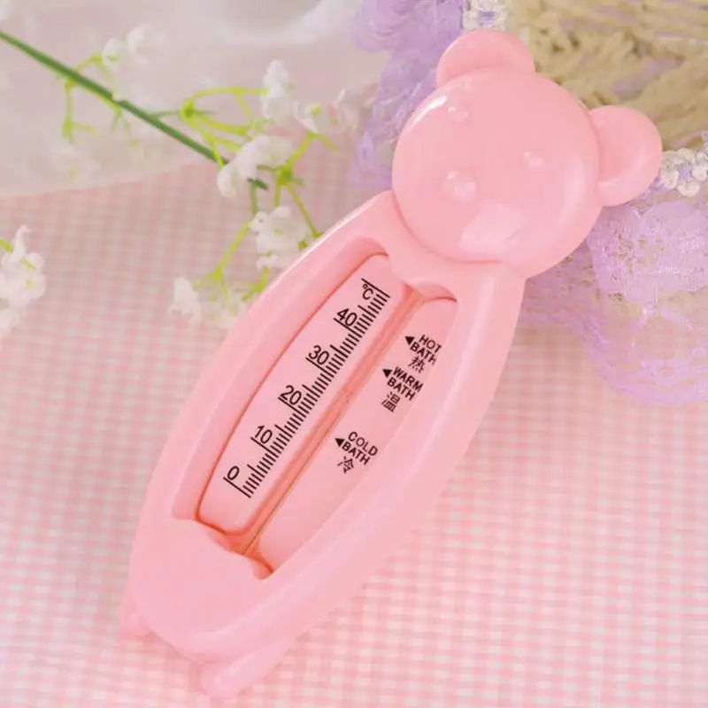 Термометр для воды Медведь Детский поплавок термометр пластиковая Ванна датчик воды термометр для домашнего использования инструменты для ухода за ребенком плавающий прекрасный