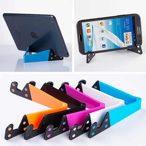 

New Portable Folding V-shaped Cradle Mount Stand Dock Holder for Tablets Phone 2017 Drop Shipping