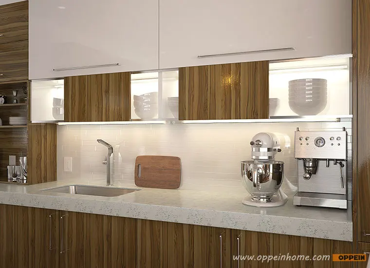 contemporary modern cozy wooden kitchen pantry cupboards