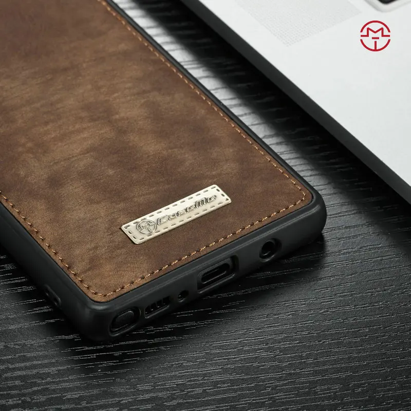 Роскошная кожа caseme чехол для samsung Galaxy Note 10 9 8 S10 S8 S9 плюс A30 A40 A50 A70 бумажник чехол на магните чехол для делового телефона